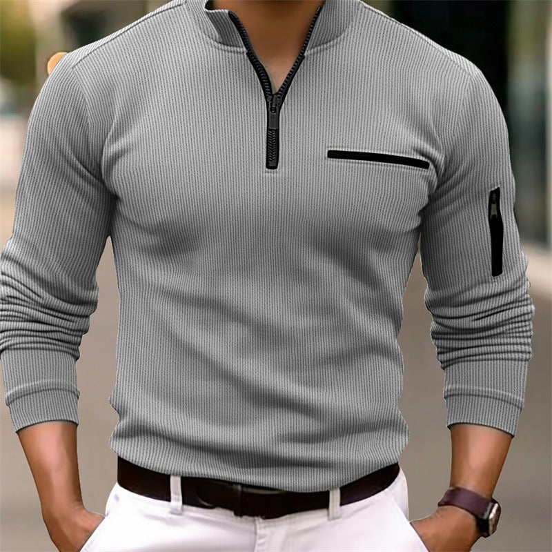 Nicolás | Camisa Premium con Cremallera