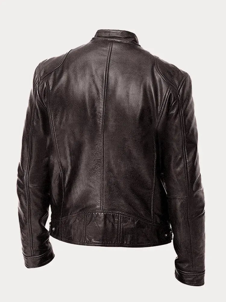 Daniel | Chaqueta de Cuero Urbana