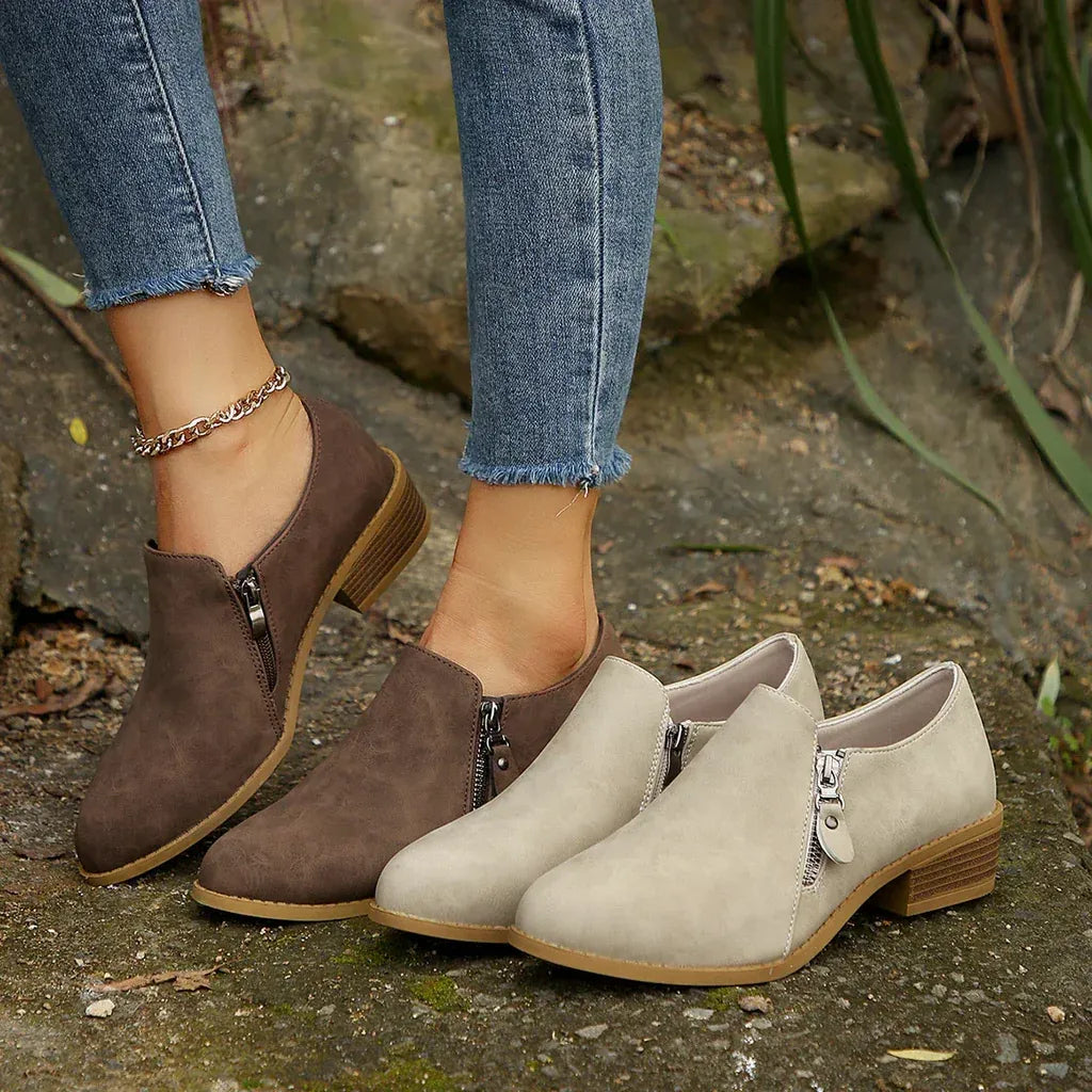 Elisa | Botas elegantes con cremallera