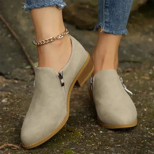 Elisa | Botas elegantes con cremallera