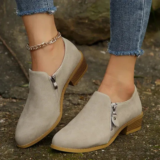 Elisa | Botas elegantes con cremallera