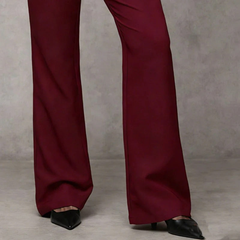 Valeria | Pantalón Fluido de Cintura Alta