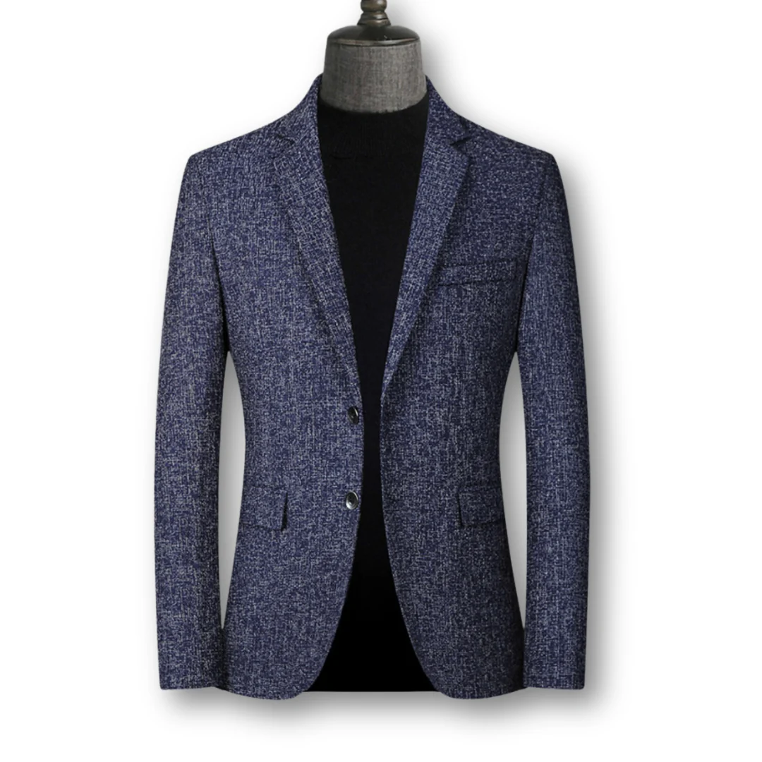 Domenico | Elegante blazer en tela escocesa