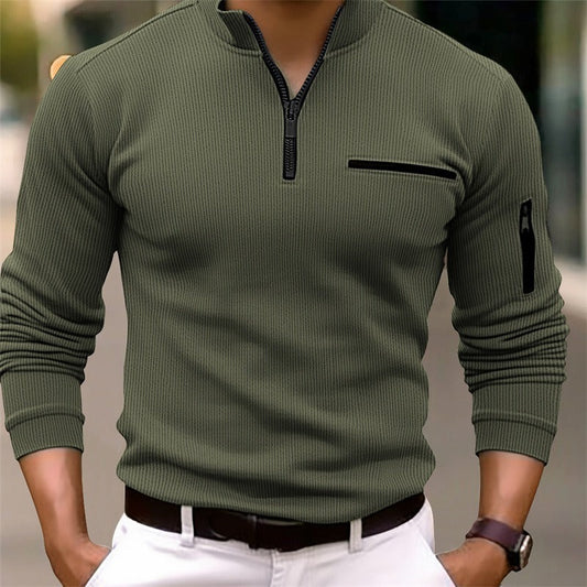 Nicolás | Camisa Premium con Cremallera