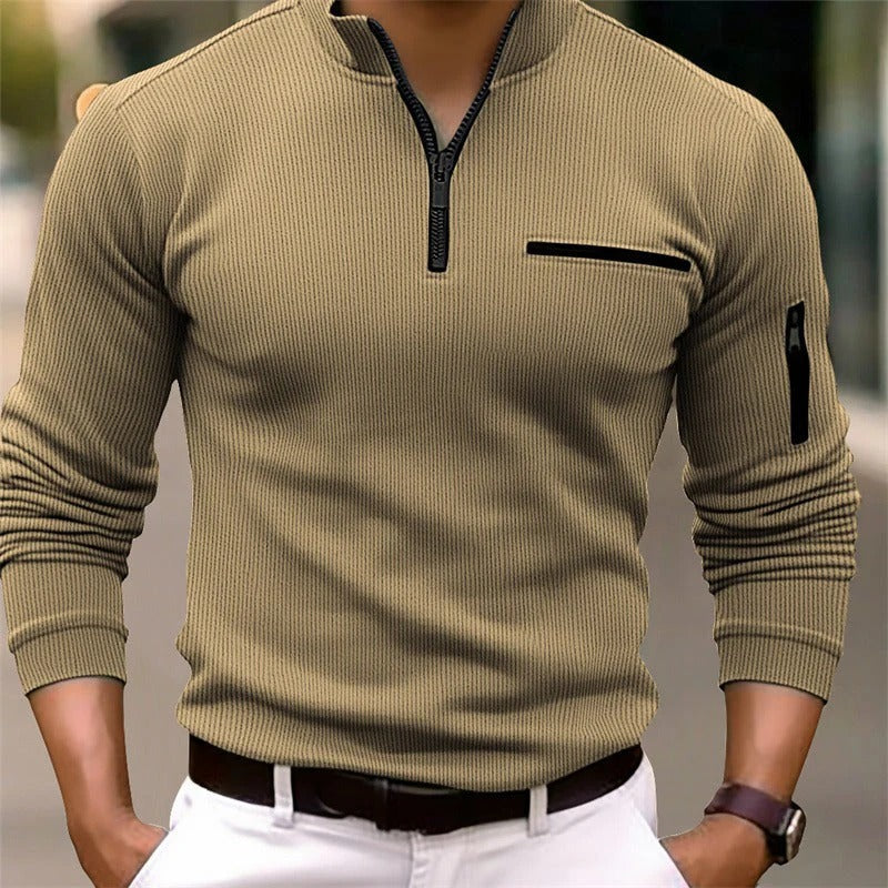 Nicolás | Camisa Premium con Cremallera