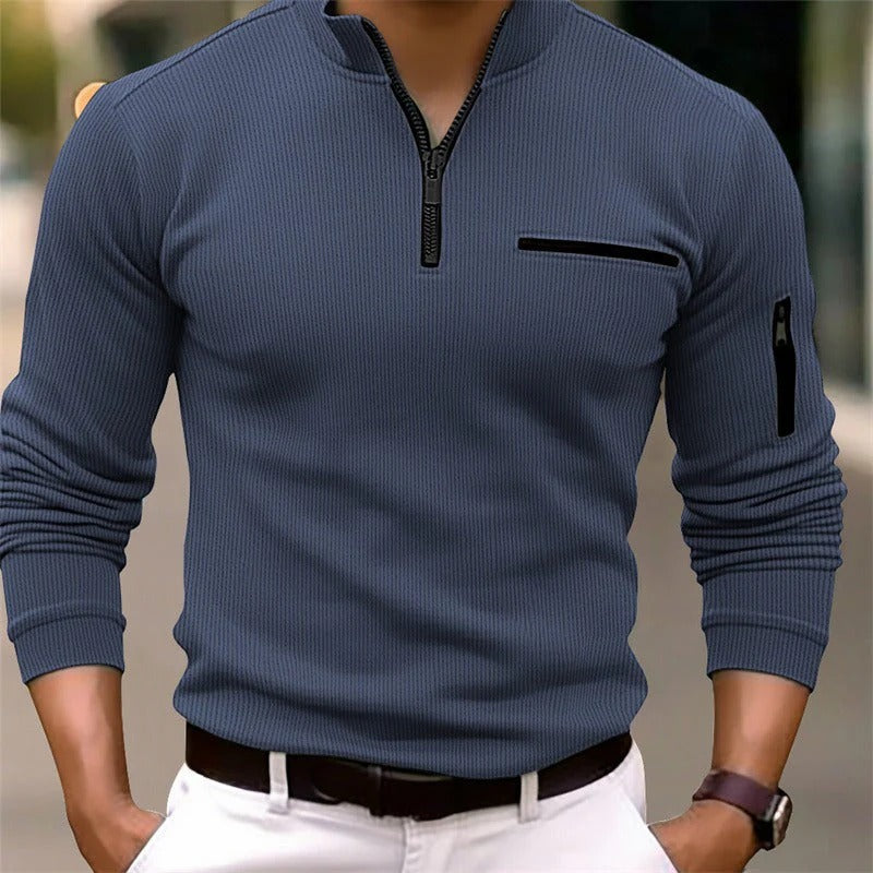 Nicolás | Camisa Premium con Cremallera