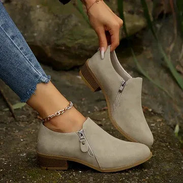 Elisa | Botas elegantes con cremallera